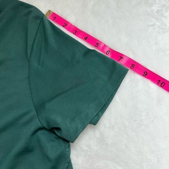 Ava & Viv Green Short Sleeve Loose Fit T-Shirt Size X - Picture 8 of 8